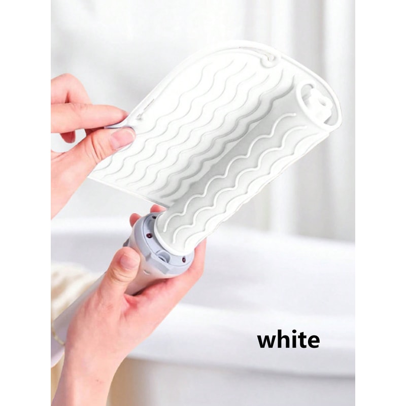 Large Silicone Heat Resistant Mat and Travel Pouch for Flat Iron and Curling Iron