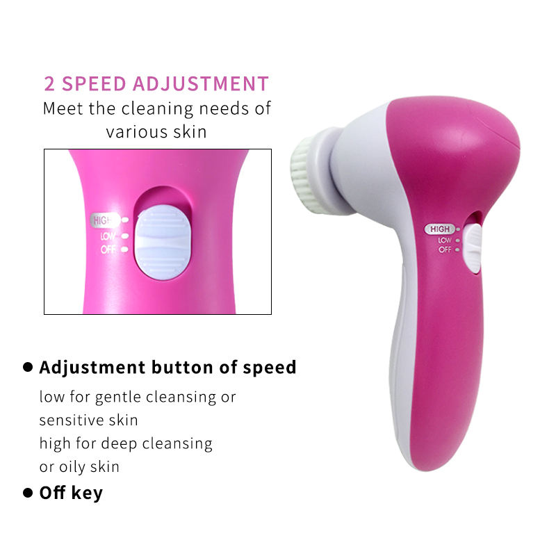 Facial Cleansing Brush Electric Face Cleanser And Massager 2