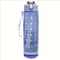 Motivational Water Bottle With Time Marker Leak Proof BPA Free Gym Bottle 5