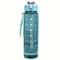 Motivational Water Bottle With Time Marker Leak Proof BPA Free Gym Bottle 6