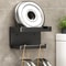 Wall Mounted Toilet Paper Holder With Shelf And Phone Storage 1
