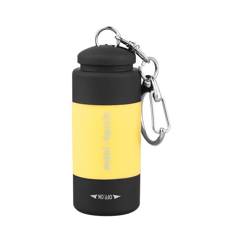 USB Rechargeable Keychain Flashlight Mini Waterproof Pocket Light For EDC Camping 3