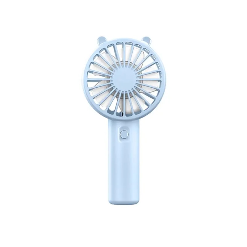 USB Rechargeable Mini Handheld Fan for Eyelash Drying, Travel and Desk Cooling