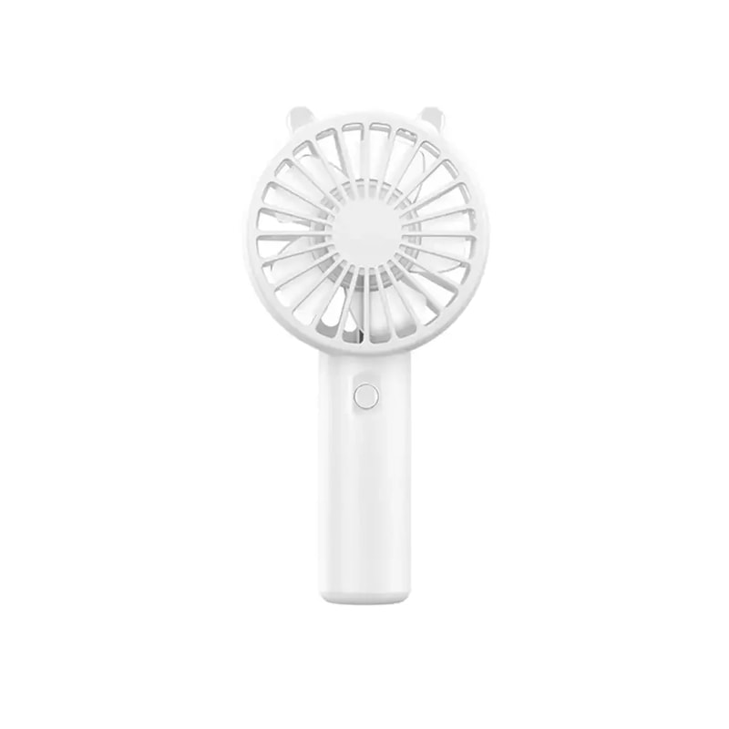USB Rechargeable Mini Handheld Fan for Eyelash Drying, Travel and Desk Cooling