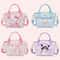Sanrio Character Tote Bag For Women Hello Kitty Cinnamoroll Kuromi Shoulder Purse 1