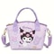 Sanrio Character Tote Bag For Women Hello Kitty Cinnamoroll Kuromi Shoulder Purse 3