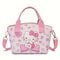 Sanrio Character Tote Bag For Women Hello Kitty Cinnamoroll Kuromi Shoulder Purse 4