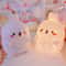 Cute Rabbit Night Light Bunny Bedside Lamp for Kids Nursery Decor