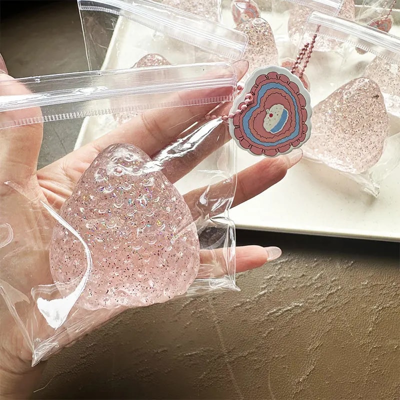 Jumbo Strawberry Squishy Toy Kawaii Taba Stress Relief Fidget Gift