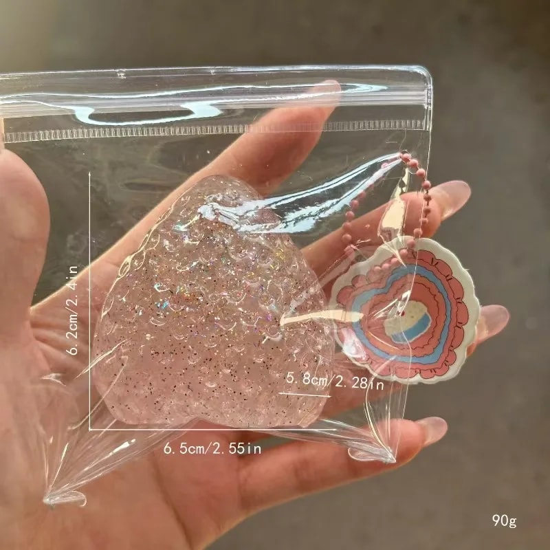 Jumbo Strawberry Squishy Toy Kawaii Taba Stress Relief Fidget Gift