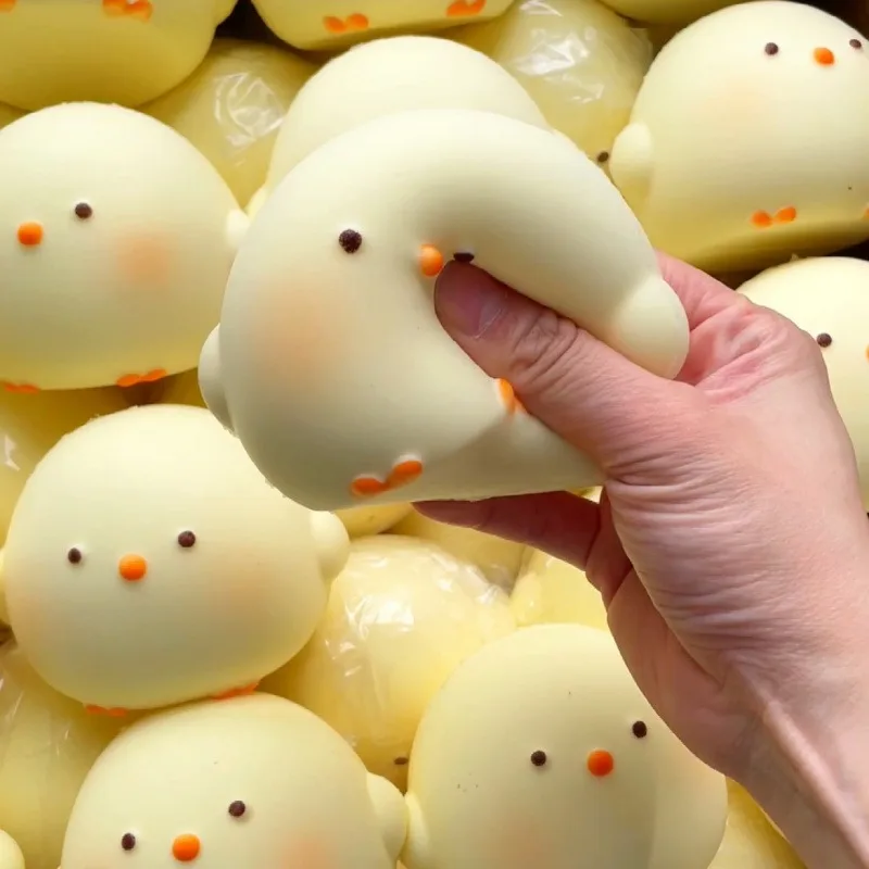 Cute Chick Squishy Stress Relief Toy Slow Rising Sensory Fidget