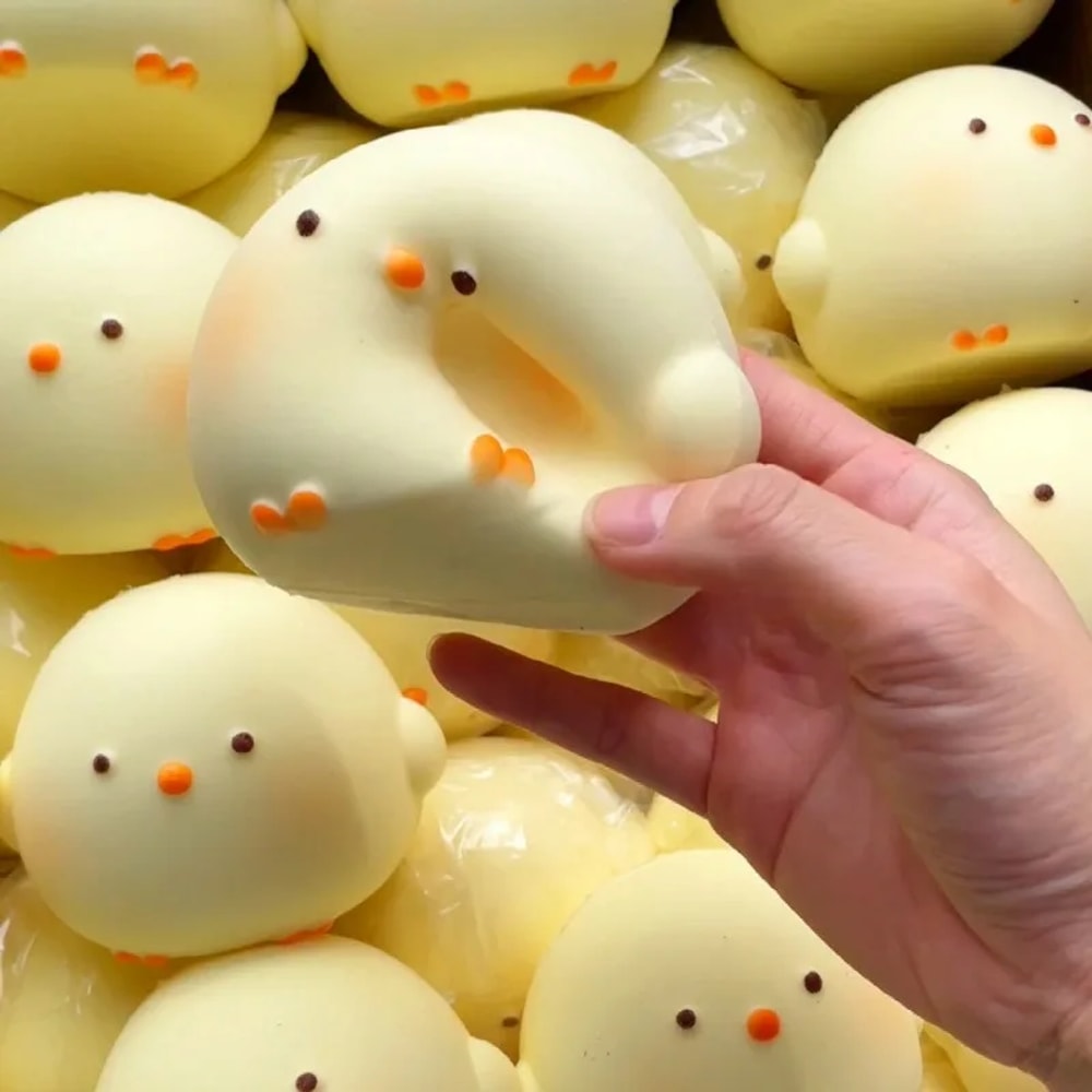 Cute Chick Squishy Stress Relief Toy Slow Rising Sensory Fidget