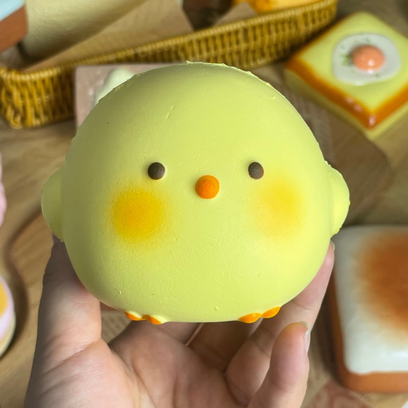 Cute Chick Squishy Stress Relief Toy Slow Rising Sensory Fidget
