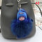 Cute Sleeping Baby Pom Pom Keychain Plush Doll Bag Charm 1