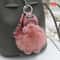 Cute Sleeping Baby Pom Pom Keychain Plush Doll Bag Charm 3