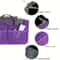 Large Capacity Travel Makeup Bag Double Zipper Toiletry Organizer 3