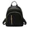 Lightweight Mini Backpack For Women Black Oxford Travel Daypack 1