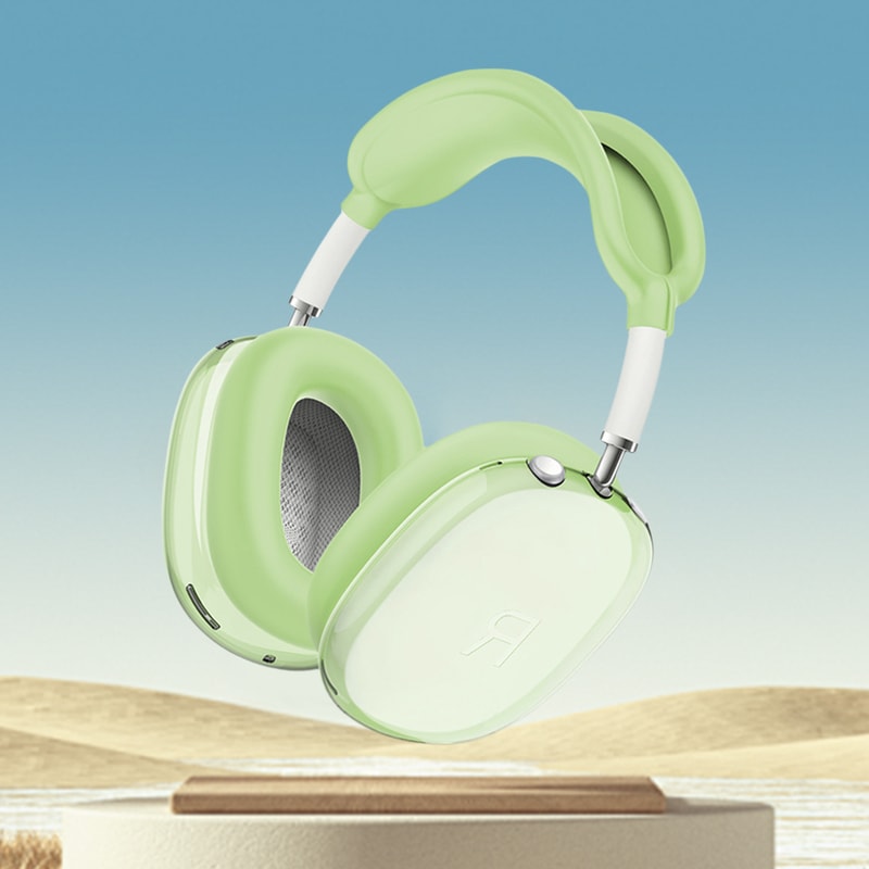 Clear AirPods Max case cover with Ear Cup and Headband Protection