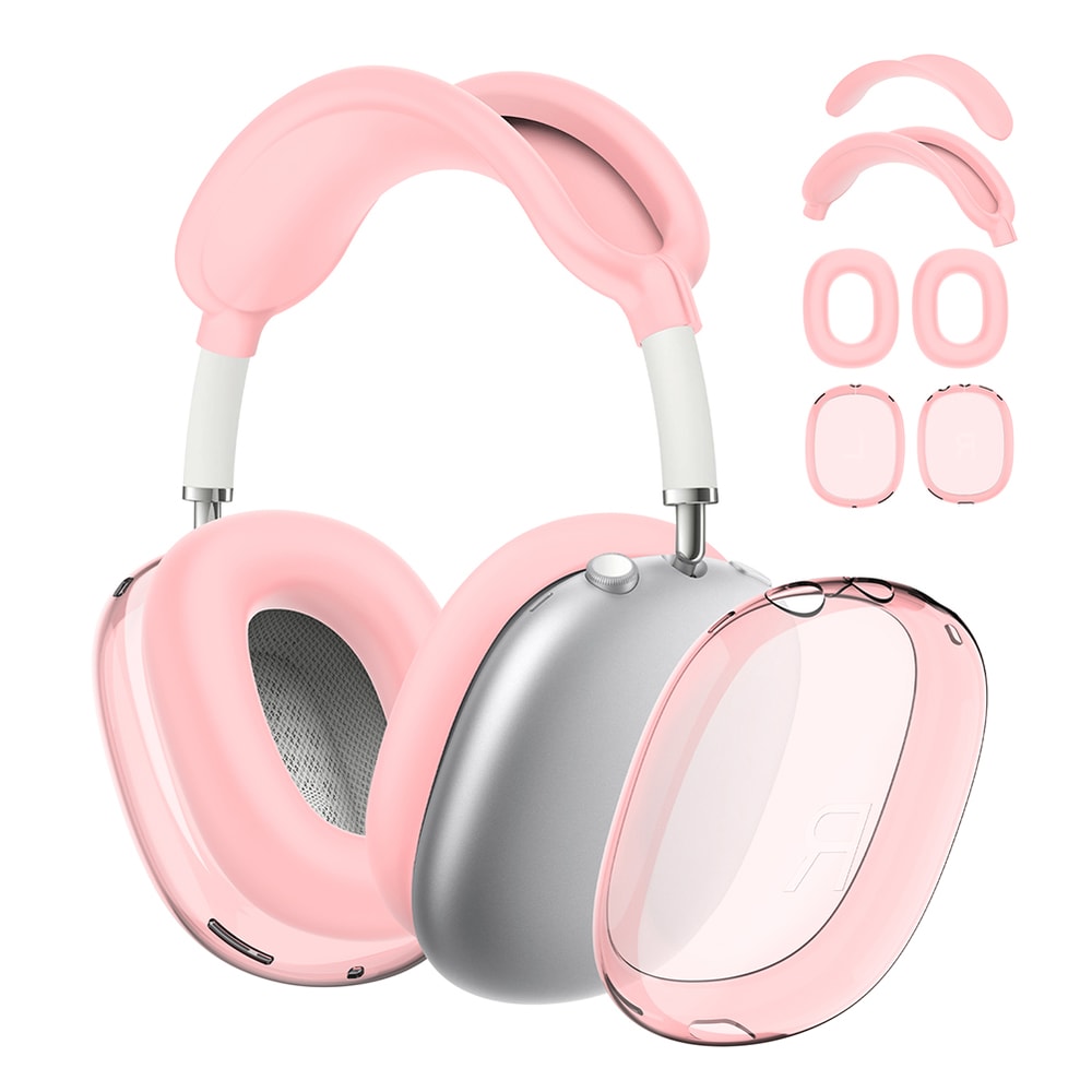 Clear AirPods Max case cover with Ear Cup and Headband Protection