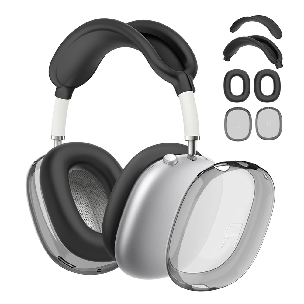 Clear AirPods Max case cover with Ear Cup and Headband Protection