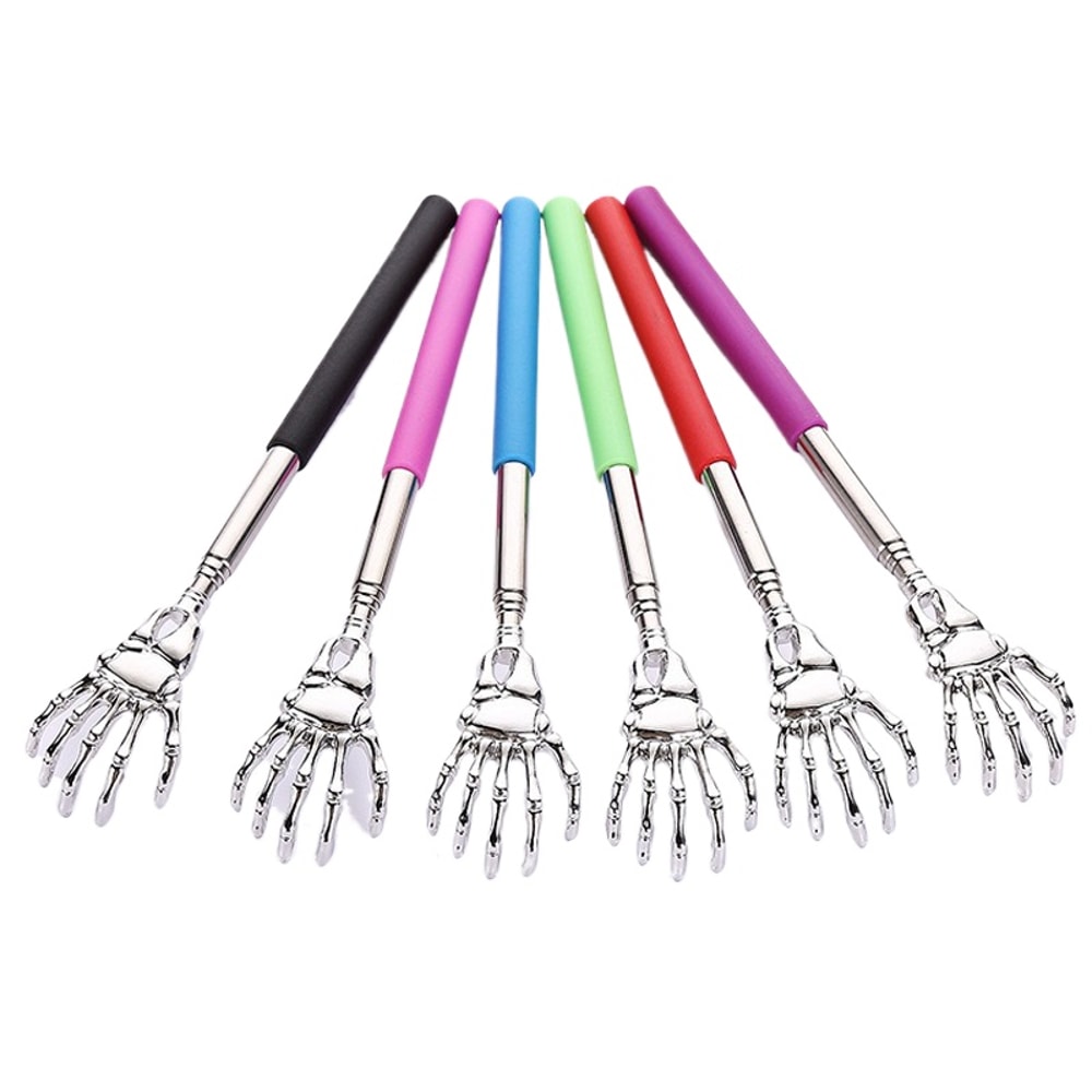 Extendable Back Scratcher For Adults Telescoping Stainless Steel Itch Relief Tool 4