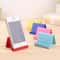 Candy Color Portable Phone Stand For Desk Mini Cell Phone Holder For Travel And Everyday Viewing 0