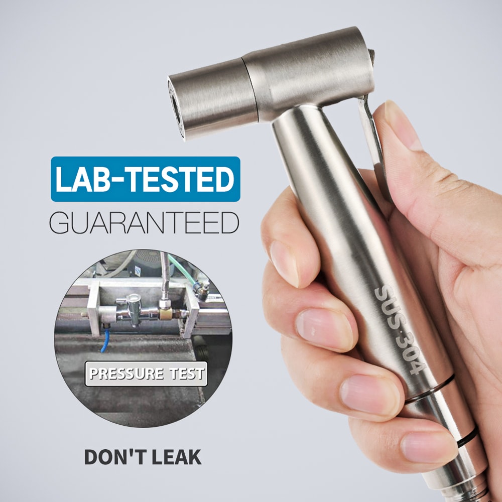 Stainless Steel Handheld Bidet Sprayer For Toilet And Bathroom Cleaning 1