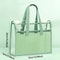Transparent Waterproof Document Folder Expandable PVC File Bag 2