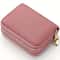 Compact Double Zipper Wallet For Women Card Holder With Coin Compartment 2