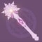 Princess Snowflake Light Up Wand Toy With Sound For Kids Cosplay 3