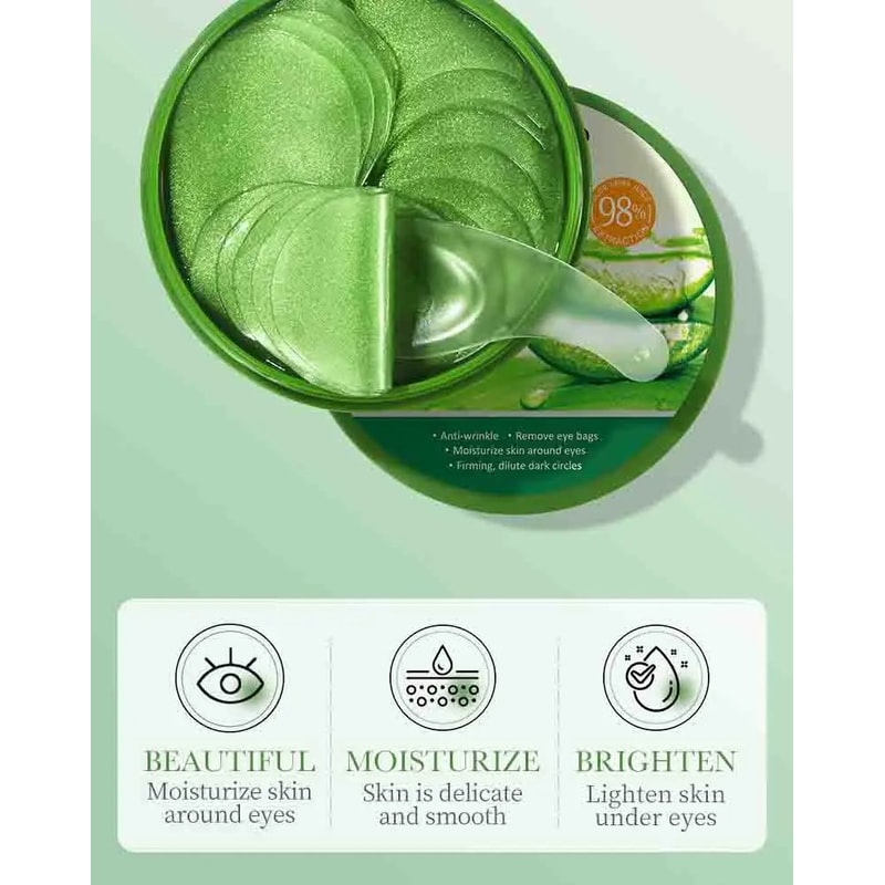 Aloe Vera Collagen Under Eye Patches For Dark Circles And Puffiness 1