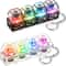 Light Up Keyboard Fidget Keychain For Stress Relief 0