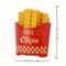 French Fry Snack Bag Clips Set Cute Food Bag Clips 4