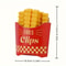 French Fry Snack Bag Clips Set Cute Food Bag Clips 4
