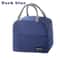 Solid Color Insulated Bento Lunch Bag For Work School Travel 8