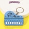 Light Up Mini Piano Keychain Music Toy Gift 2