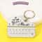 Light Up Mini Piano Keychain Music Toy Gift 4