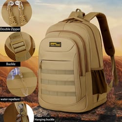 durable multi purpose laptop backpack with safety compartment large capacity travel backpack for men and women