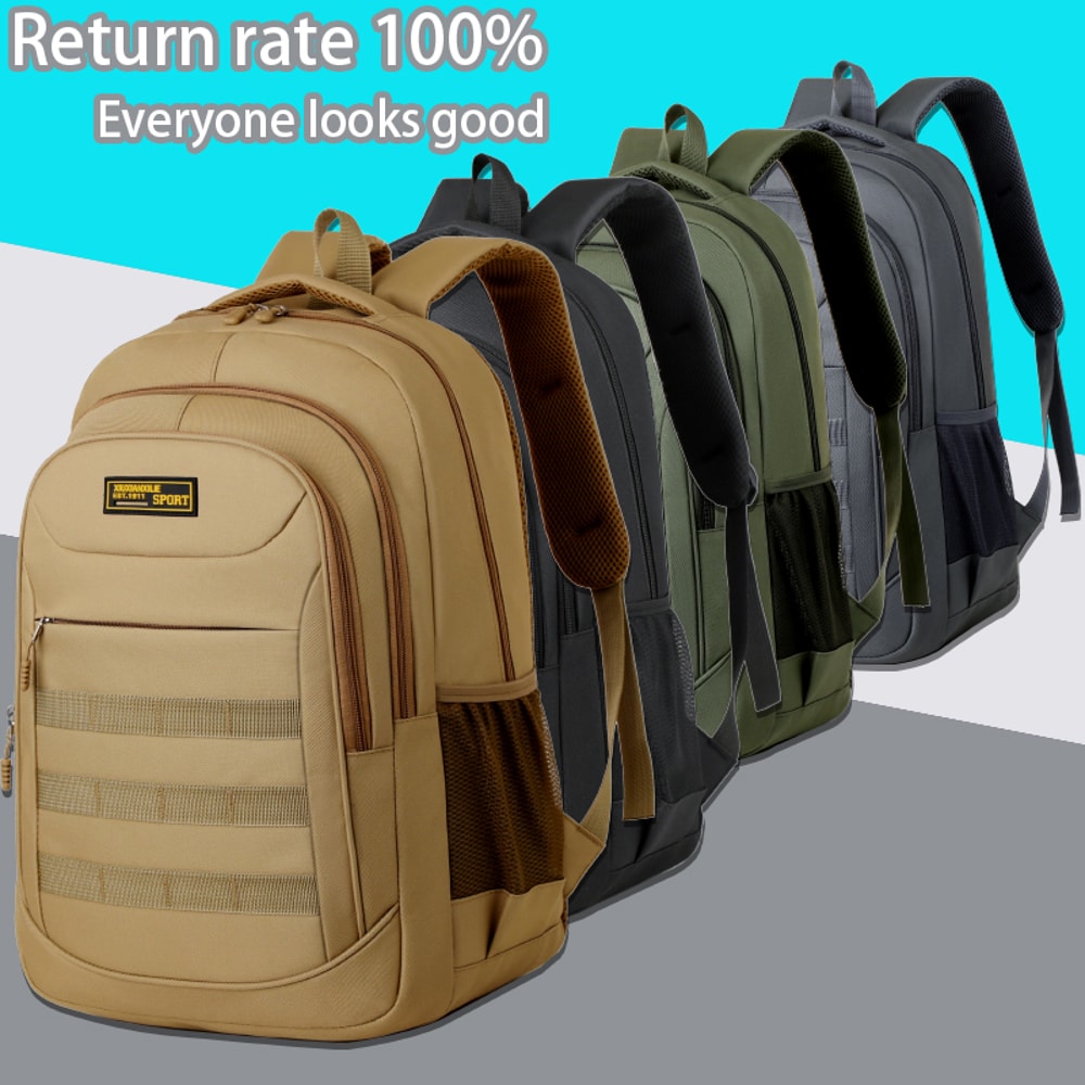 Durable Multi Purpose Laptop Backpack With Safety Compartment Large Capacity Travel Backpack For Me 2