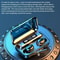 Wireless Earphones With LED Display Waterproof TWS Bluetooth Headphones With Noise Cancellation 1