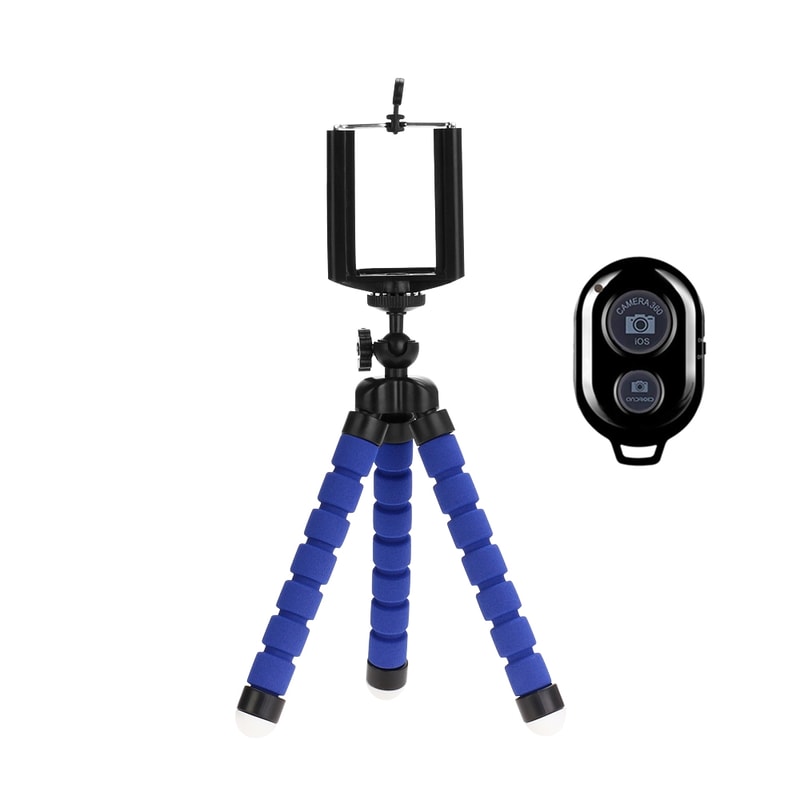 Mini Tripod For Smartphone Camera Portable Mobile Holder Monopod Stand 4
