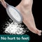 Ergonomic Stainless Steel Foot File For Callus Removal Smooth Heels 0