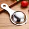 Stainless Steel Egg Separator Yolk White Divider Tool for Effortless Egg Separation