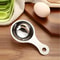 Stainless Steel Egg Separator Yolk White Divider Tool for Effortless Egg Separation