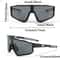 Mens Large Frame Fashion Glasses Lightweight Durable Casual Eyewear For Daily Use 6