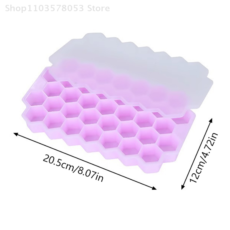 Grids Silicone Meatball Mold with Lid Honeycomb Rice & Fish Ball Maker