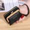 Large Capacity Womens Wallet With Wrist Strap Multiple Card Slots 1