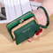 Large Capacity Womens Wallet With Wrist Strap Multiple Card Slots 4