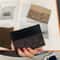 Slim PU Leather Womens Wallet Multi Card Holder Mini Short Purse