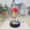 Eternal Rose LED Light Gift For Girlfriend Romantic Foil Flower Decor 0